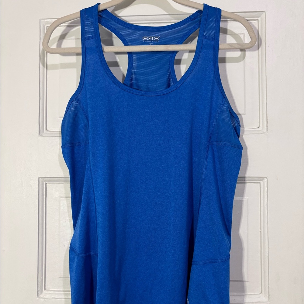 OGIO Women's Vibrant Blue Racerback Tank